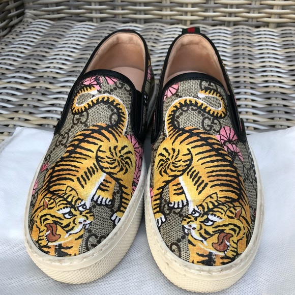 Gucci Shoes - Gucci Dublin Skater Gym Shoe 6.5 Tiger Sneaker